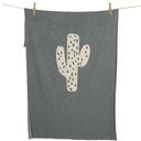 *Dekentje bed tricot cactus