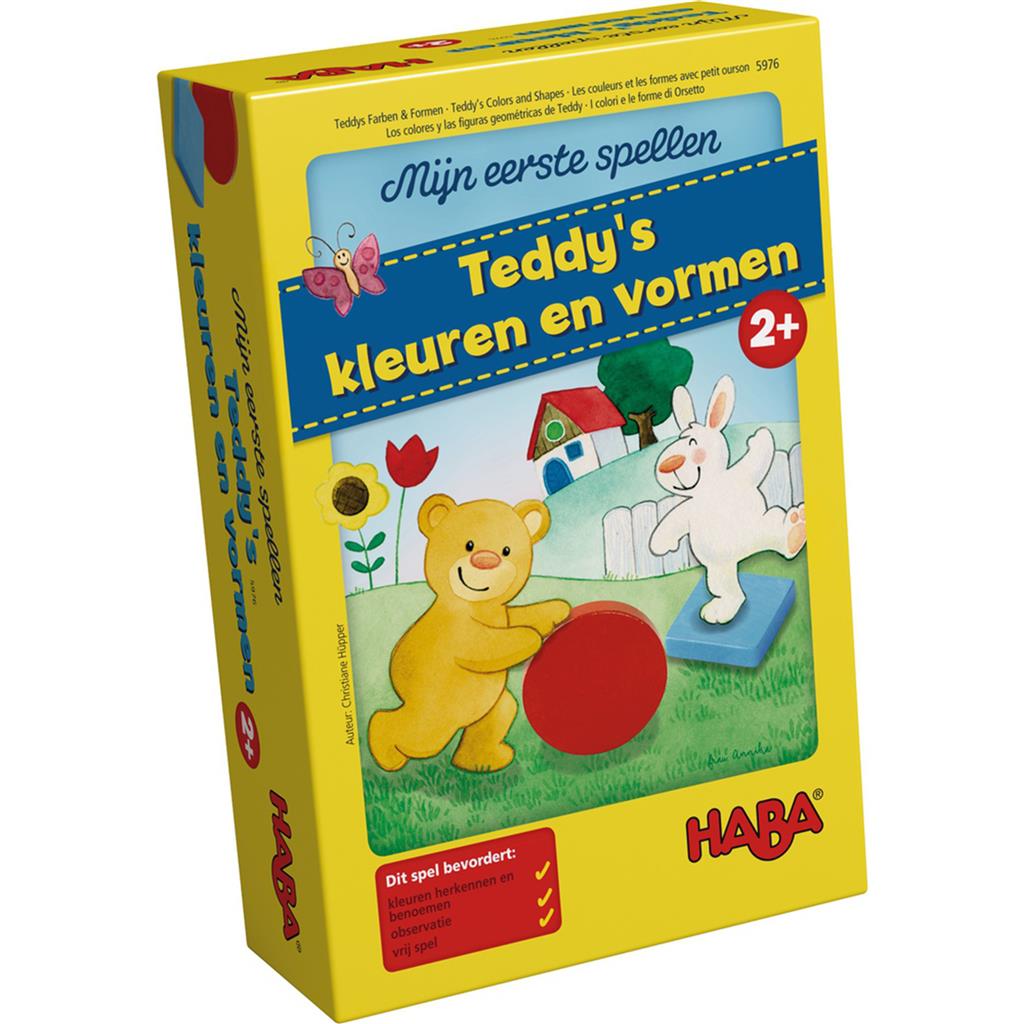 Jeu - Mes premiers jeux - Les couleurs et les formes de Teddy (néerlandais)