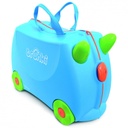 Travel case ride on