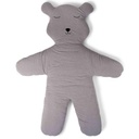 Speelmat 150cm teddy bear (jersey grey)