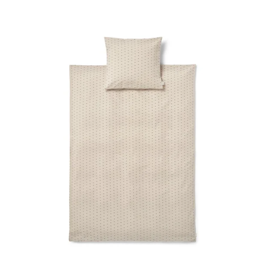 *Donsovertrek (100x140) bed Ingeborg print