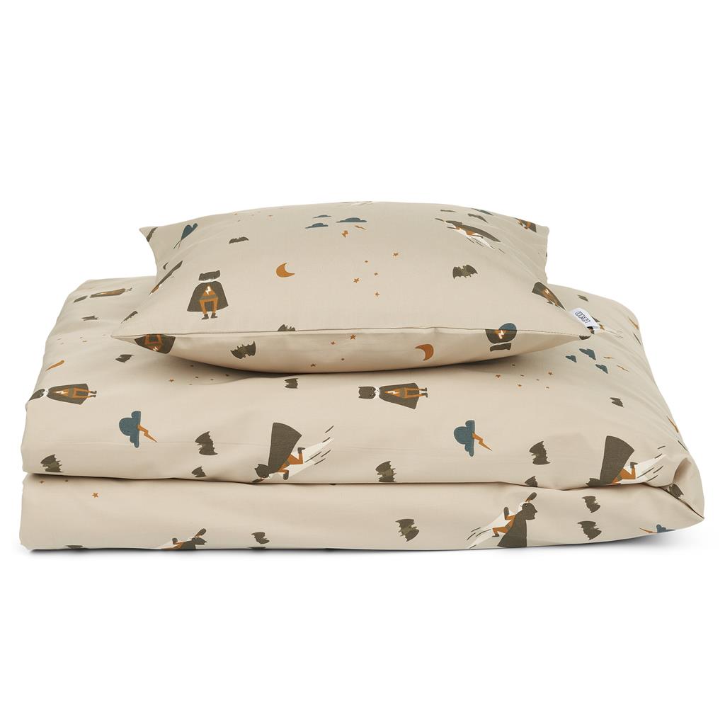 *Donsovertrek (100x140) bed Ingeborg print