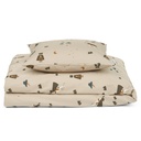 *Donsovertrek (100x140) bed Ingeborg print