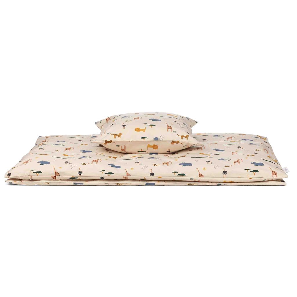 *Donsovertrek (100x140) bed Ingeborg print
