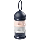Powdered milk dispensing box stackable