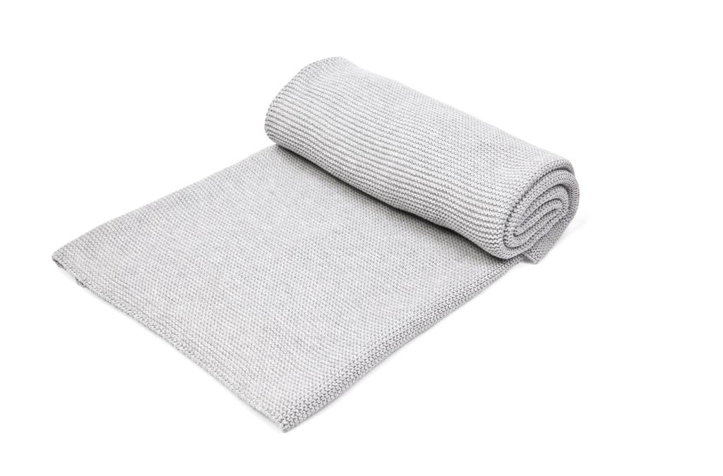 Blanket bed knitted