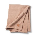 Couverture velours perle Elodie