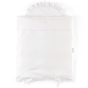 Donsovertrek park/wieg (80x70cm) + sloop Cotton White