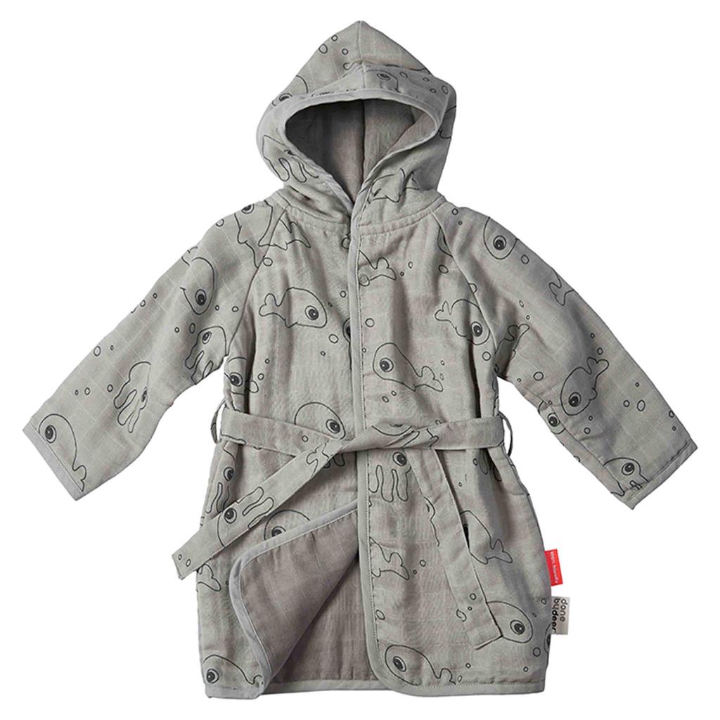 Bathrobe (3-4y) sea friends