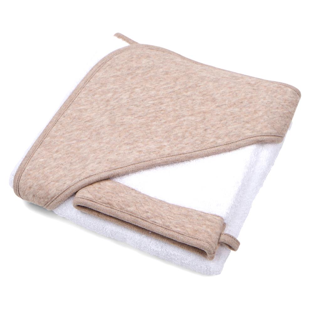 Bath towel + washcloth poetree kids