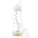 S-shaped feeding bottle (250ml, natural)