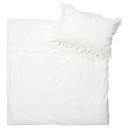 Donsovertrek ruffle
