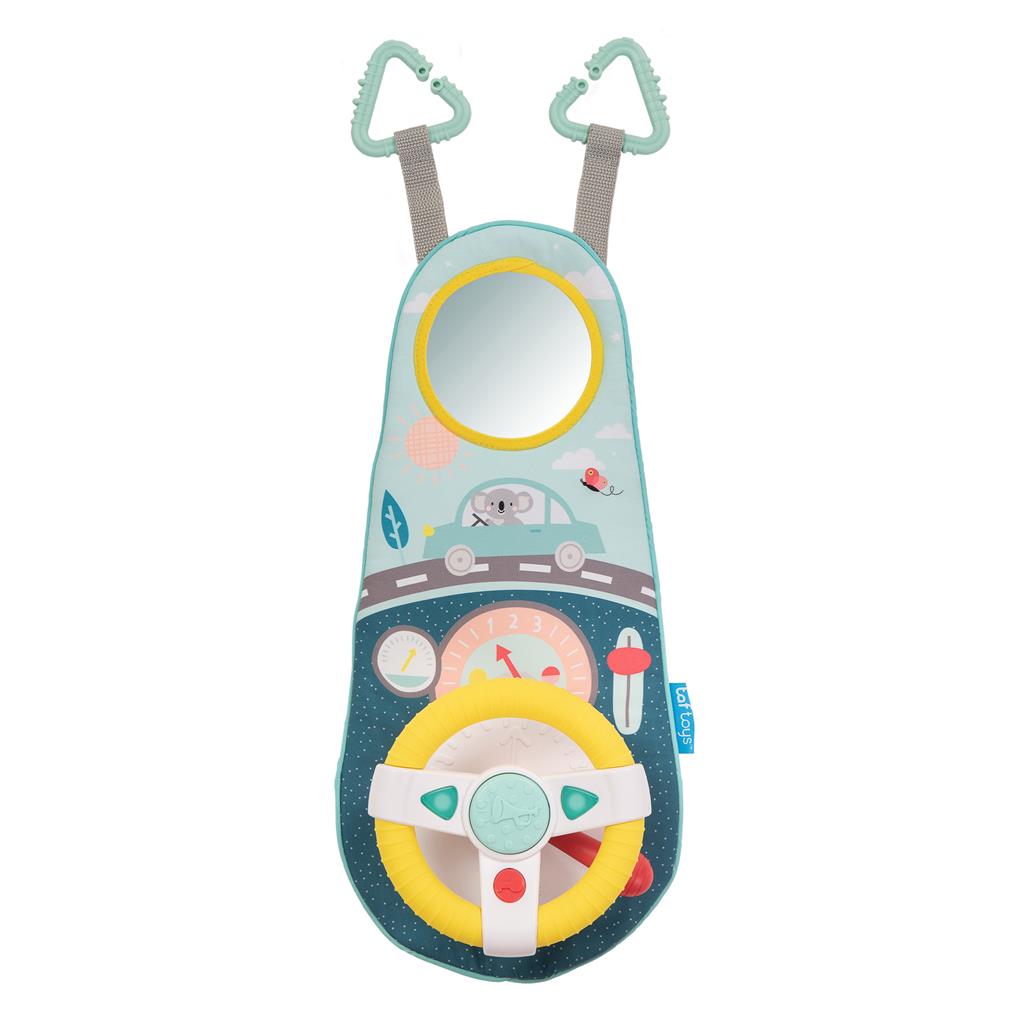 Toy koala car steering wheel