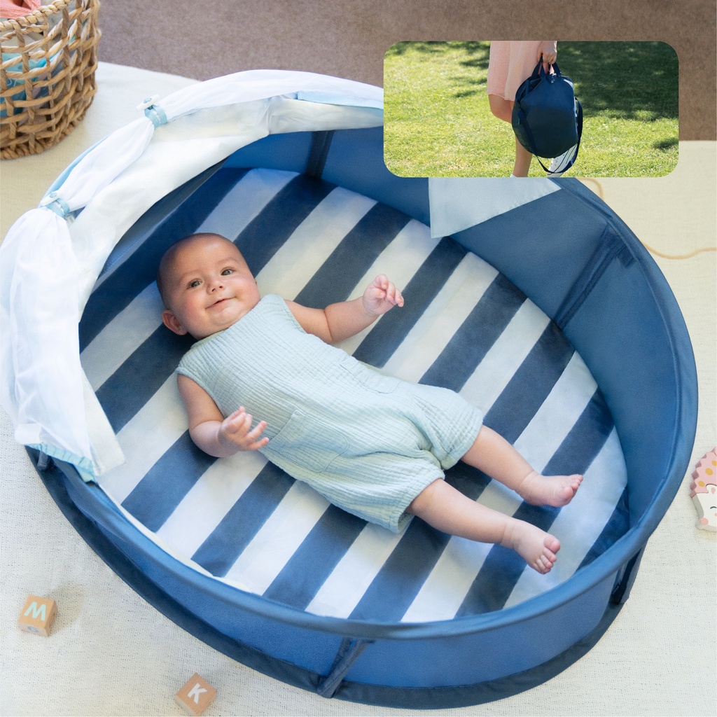 Babyni anti-UV UPF 50+ speeltoestel & babybedje
