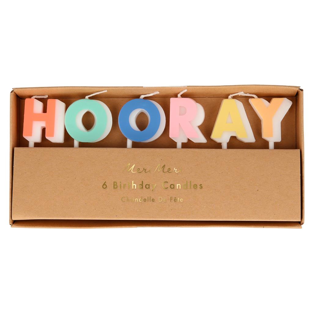 Candles (16 pieces) block multi color
