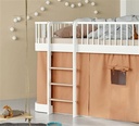 Gordijn 138cm original loft bed Oliver Furniture