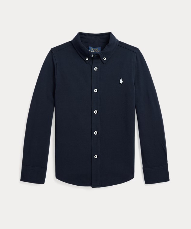 Hemd vederlicht katoenen mesh (2j-7j)