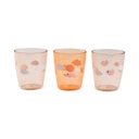 Cups (3 pieces, mini) Happy clouds Done by D
