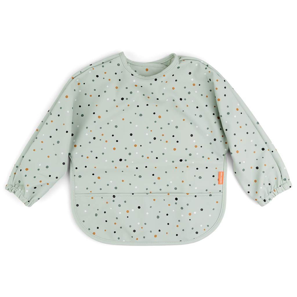 Bavoir à pois joyeux