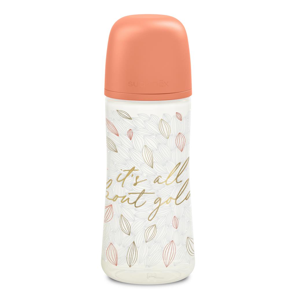 Biberon 360ml (sil., débit lent) or