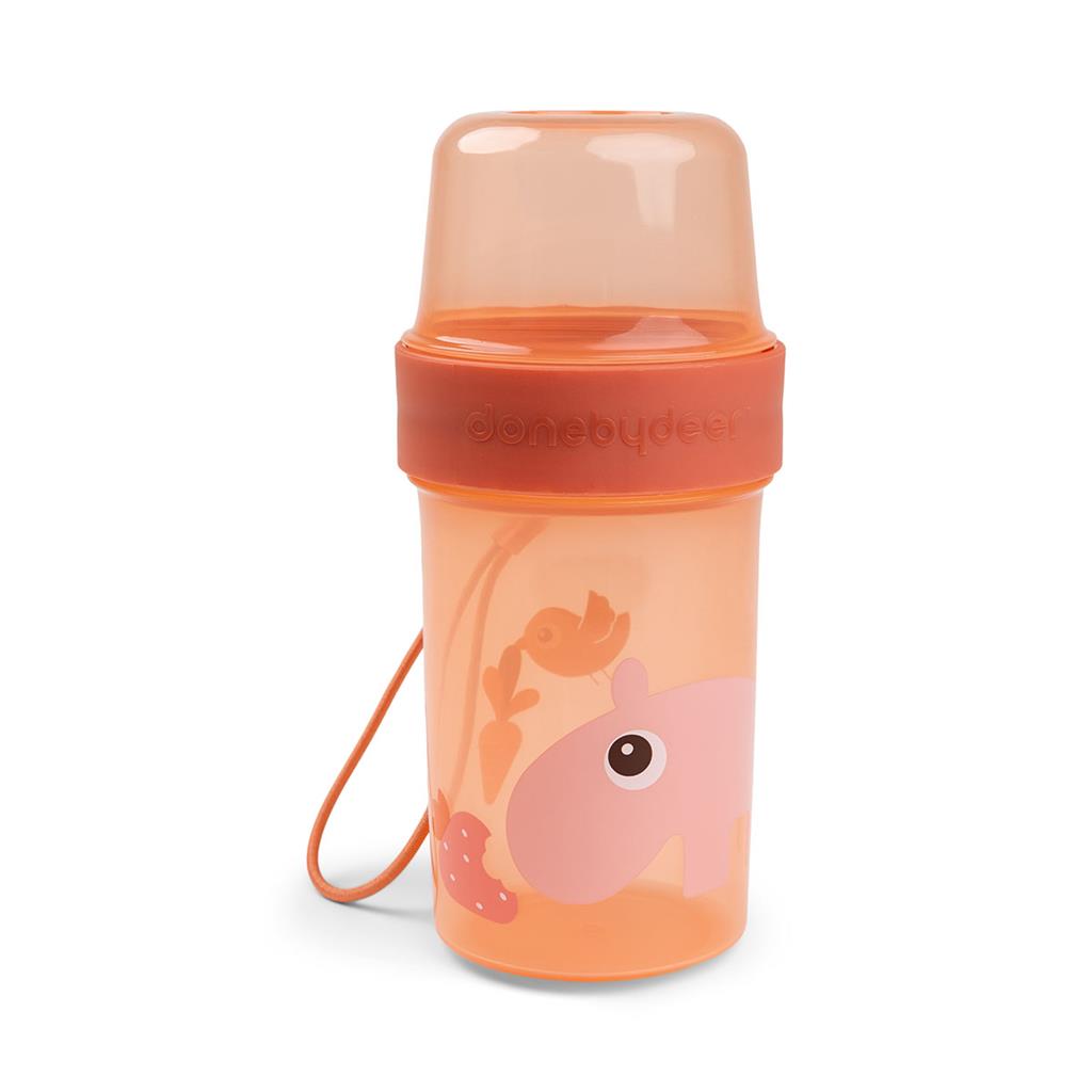 Snack box and drinking cup large Croco