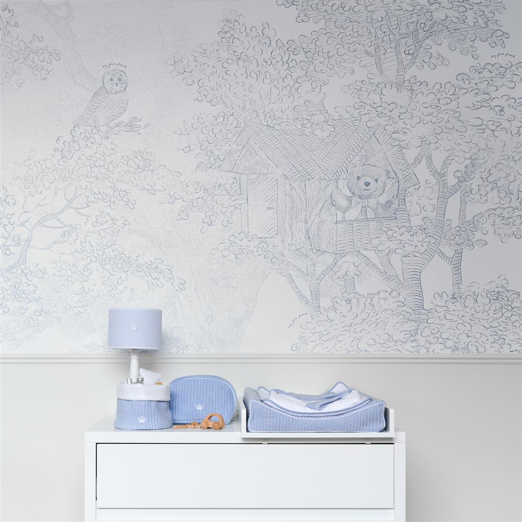 Wallpaper on fleece