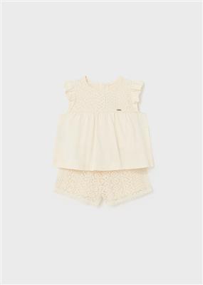 Set: korte broek en topje