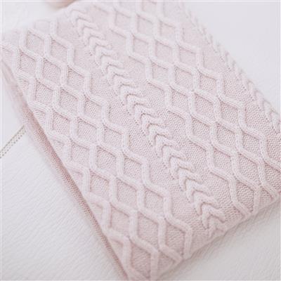 Blanket/shawl twisted cashmere