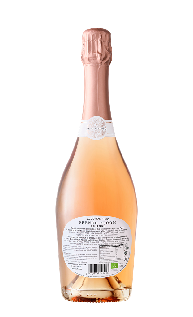Non-alcoholic bubbles le rosé