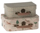 Travel case set 2 pcs 8cm