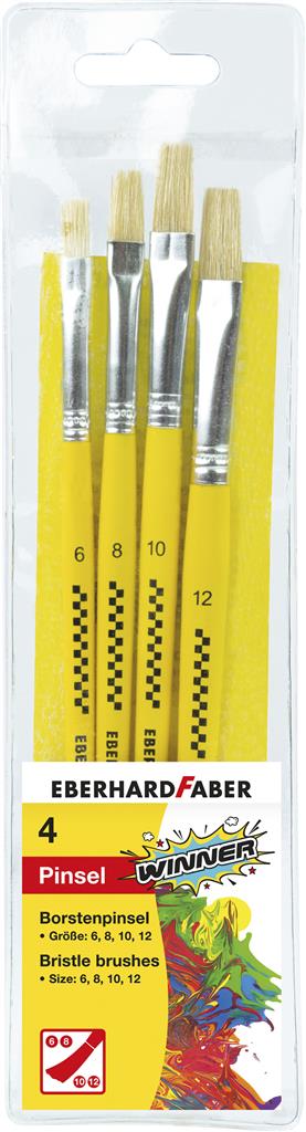 Penselen 4 stuks