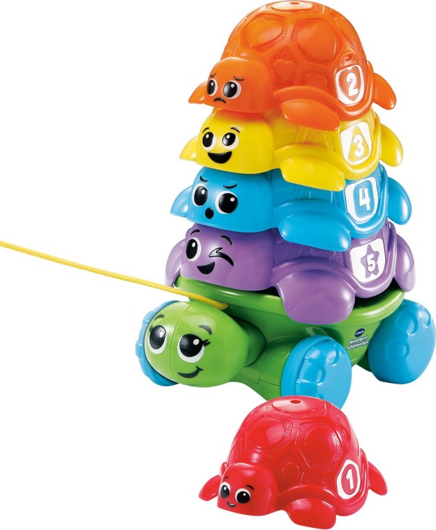 Stapelpret schilpadjes