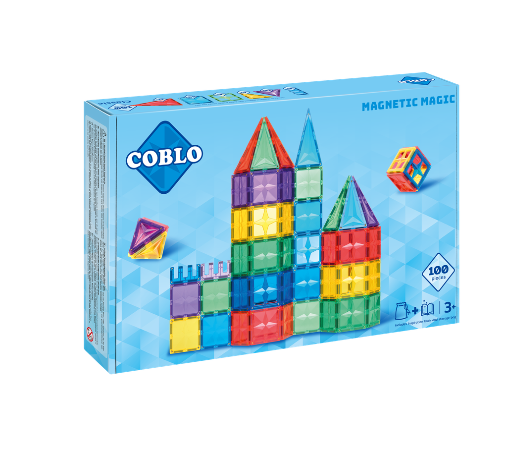 Magnetic tiles classic 100 pieces