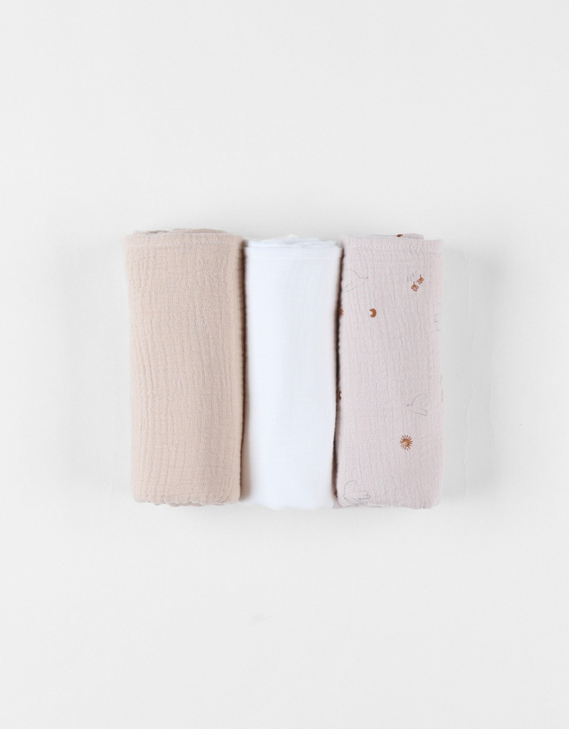 Tetradoeken (3 stuks) 70x70cm