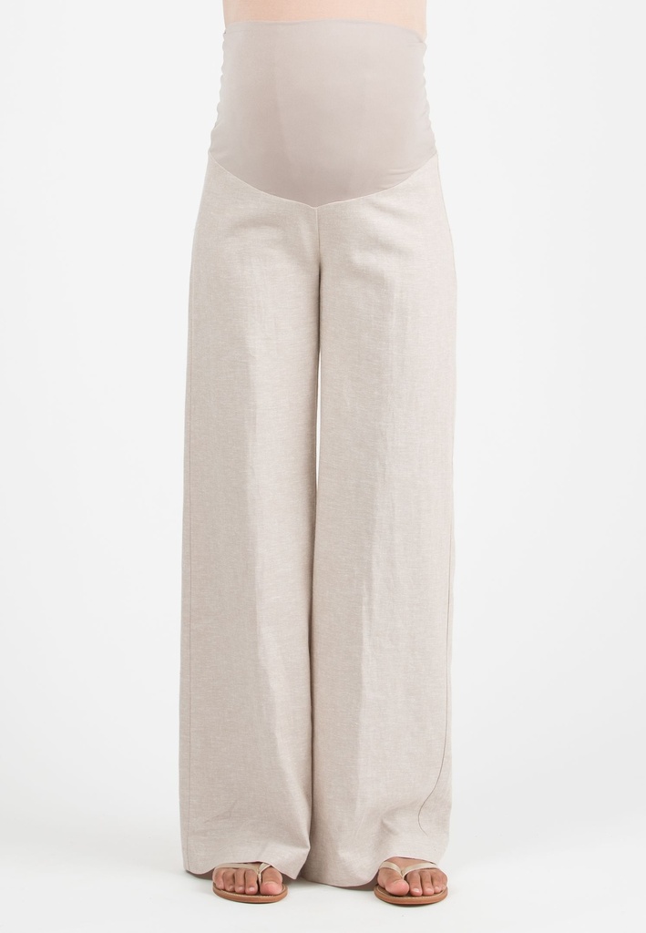 Maternity trousers Winona L - linen