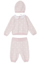 3-delige set met muts