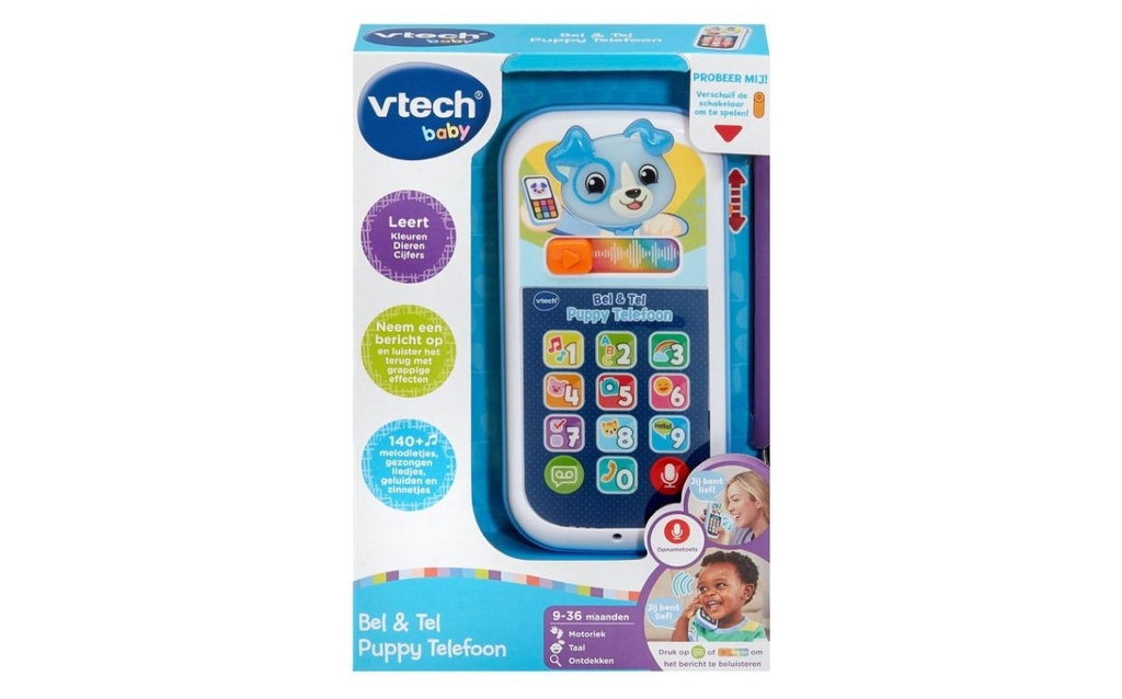 Bel & leer puppytelefoon