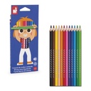 Crayons de couleur x12