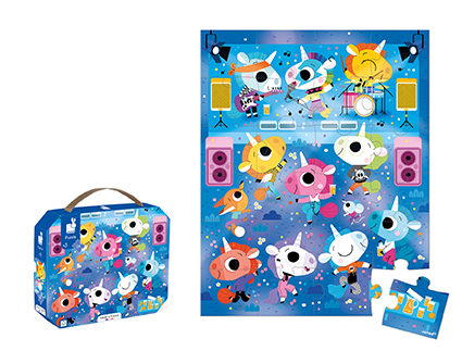 Puzzel eenhoornconcert - 24 stuks