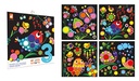 Ronde stickers - 3 jaar