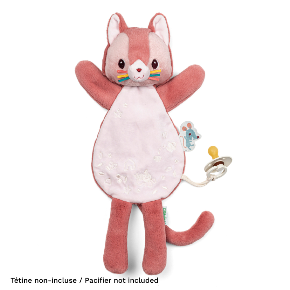 Handpop knuffeldoek fosforescerend Jeanne