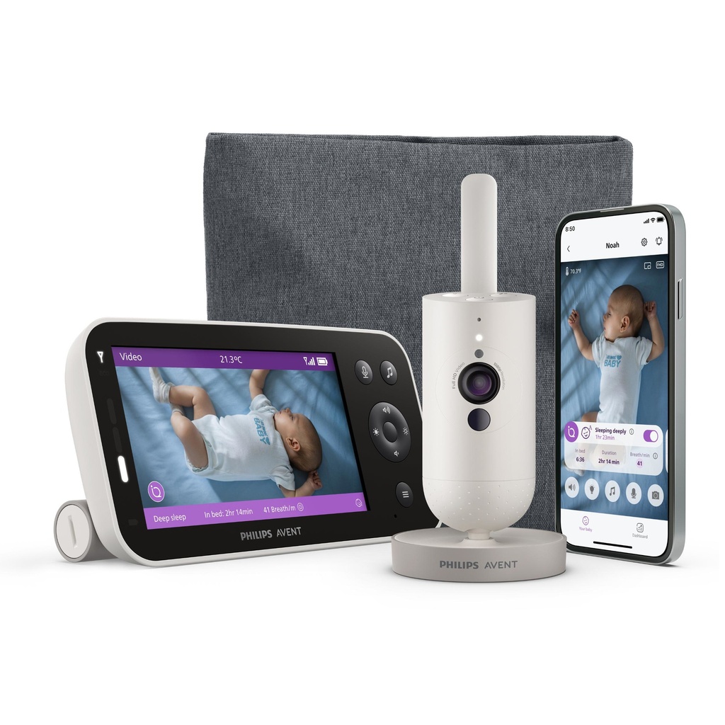 Videobabyfoon wifi Iqsense SCD971Philips