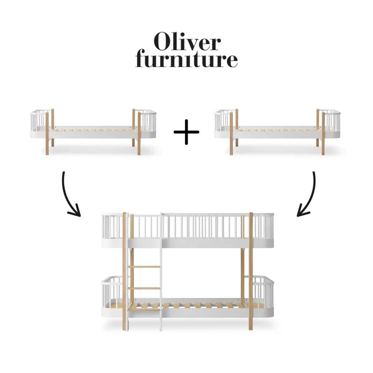 Conversion kit 2 Original beds to low bunk bed