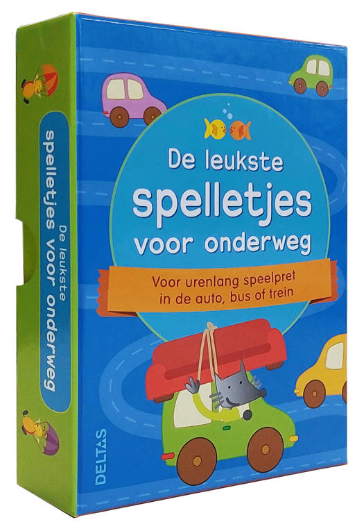 De leukste spelletjes voor onderweg - 50 kaarten