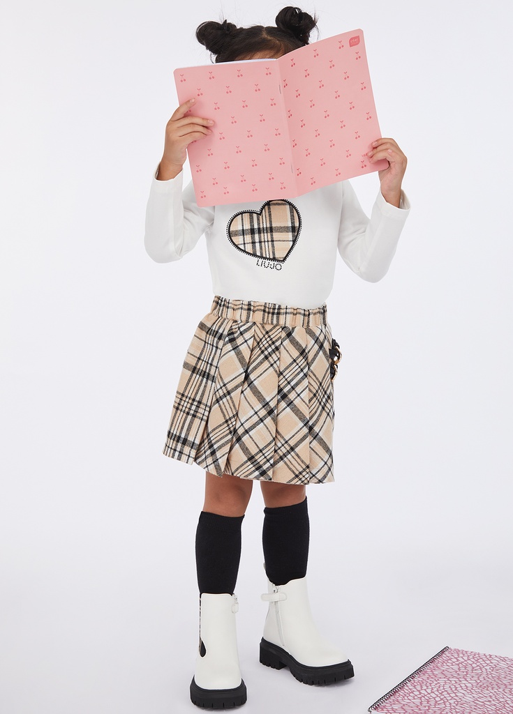 Set van t-shirt en rok