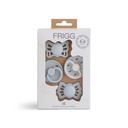 Fopspeen set pasgeboren latex (4 stuks)