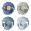 Fopspeen set latex (4 stuks)