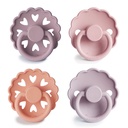 Fopspeen set silicone (4 stuks)