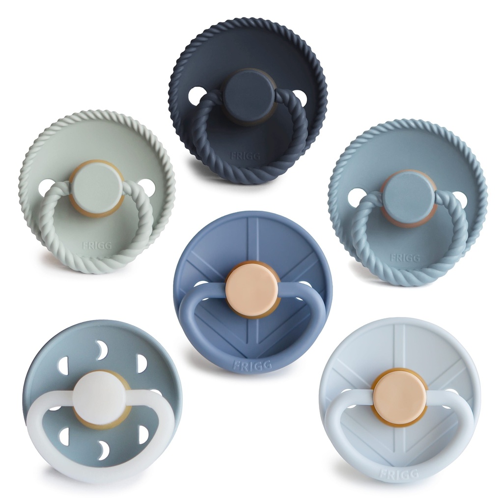 Fopspeen set latex (6 stuks)