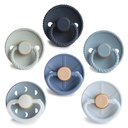 Fopspeen set latex (6 stuks)